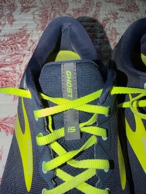 Brooks Mens Ghost 15 Running Shoes Peacoat / Nightlife